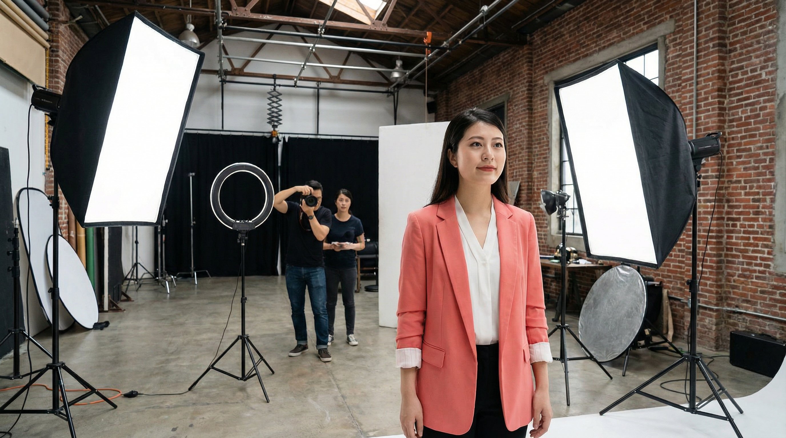 大象传媒 摄影棚拍摄视频